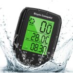 Compteur de vitesse pour v�lo, �tanche ip65, 19 fonctions, �cran r�tro�clair� par led, commande tactile, ...
