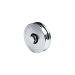 Roue en acier galvanis pour portail a. 315 mm. 120