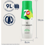 Concentr 7up zro sucres 440 ml avec bouchon doseur - 1924206310 - sodastream