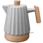 Concept - rk0091 bouilloire lectrique en cramique 1, 5 l gris clair