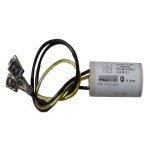 Condensateur antiparasite 0. 10 mf pour hotte - cap206un
