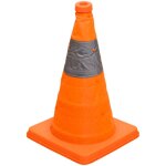 C�ne de signalisation pliable stier 420 mm, 1 bande, 5 pi�ces