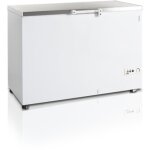 Cong�lateur coffre fr405s sl couvercle en acier inoxydable - 377 litres - tefcold