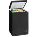 Klarstein - congelateur coffre, petit conglateur pour la chambre et la maison, conglateur 99l, congelateur ...