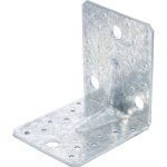 Connecteur d'angle avec bourrelet (renforcement) 105 x 105 x 90 x 3 mm