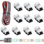 Connecteurs de bande led à 3 broches connecteurs de bande lumineuse led 10 mm borne de connecteur de ... Connecteurs de bande led à 3 broches connecteurs de bande lumineuse led 10 mm borne de connecteur de ...