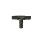 Connecteur de c�ble �tanche en t ip68 3 fils noir