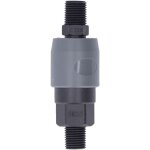 Connecteur pneumatique rapide de type c, en plastique et acier, connecteur d'air autobloquant pour tuyau ...