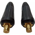 Connecteur rapide d'antenne m�le 35 - 50mm dkj35 - 50 fiche euro 200a utilis� dans les machines de soudage ...