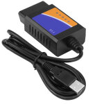 Connecteur usb pour voiture v1. 5, c�ble d'interface de diagnostic obd2, scanner pour mercedes - benz ...