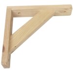 Console bois pratic longueur x hauteur (mm): longueur x hauteur (mm) : 250x235 - afbat