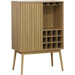 Fijalo - console casier � bouteilles tendance 80 x 40 cm placage fr�ne.