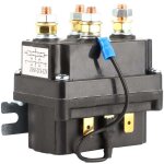 Contacteur de relais solnode de treuil 12v 250a pour aut utv suv avec treuils de 3000  5000lbs - kzq ...