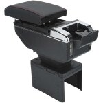 Conteneur universel de bote d'accoudoir de console centrale de voiture r�glable avec l'interface d'usb ...