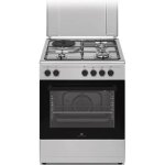 Continental edison cecm60fcs cuisinière mixte argentée 60 cm Continental edison cecm60fcs cuisinière mixte argentée 60 cm