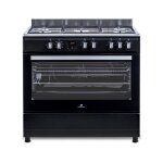 Continental edison - cuisiniere piano four multifonctions catalyse cecp9060bdd - 95 l - affichage digital ...