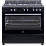 Continental edison - cuisiniere piano four multifonctions catalyse cecp9060bdd - 95 l - affichage digital ...