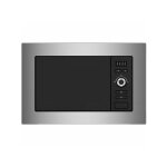 Continental edison - four micro - ondes encastrable mo20ixes noir et inox l59, 5 x 38, 8 x p34, 5 cm ...