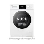 Continental edison - lave - linge hublot cell8140iw1 - 8kg - moteur induction - 60 cm - 1400 trs / min ...