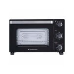 Continental edison - mini four electrique cemf46b3 - 46l noir - 1800w - rotissoire, convection naturelle ...
