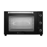 Continental edison - minifour lectrique - chaleur tournante cemf80b - noir - l68 x h42, 8 x p 48 cm