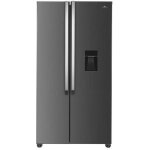 Continental edison - rfrigrateur amricain cera532nfixd - 2 portes - 529l - l90 cm xh177 cm - inox