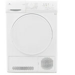 Continental edison - sche - linge  condensation ceslce8wp1 - 8 kg - l59, 6cm - blanc - classe b