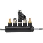 Contr�le d'air de la valve de p�dale de changeur de pneu, fournitures de remplacement en alliage en aluminium ...