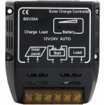 Contr�leur de charge solaire - 20a dc12v contr�leur de charge solaire cellules panneau r�gulateur de ...