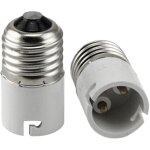 Convertisseur de douille e27 � b22, adaptateur de douille d'ampoule � vis � ba�onnette, support d'ampoule ...