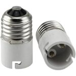Convertisseur de douille e27 � b22, adaptateur de douille d'ampoule � vis � ba�onnette, support d'ampoule ...