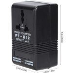 Convertisseur de tension alternatif 100 - 120 v vers 220 - 240 v, transformateur �l�vateur / abaisseur ...