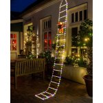 Lumires de nol led ? chelle dcorative de nol de 3 m avec pre nol, lumires dcoratives de nol ...