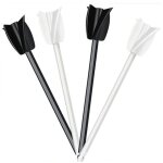 Coocheer - palette de m�lange de r�sine, 4 palettes de m�lange de peinture r�utilisables, accessoire ...