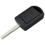 Coque cl� pour opel corsa combo meriva tigra - plip cl� t�l�commande 2 boutons avec lame phonillico�