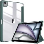 Coque rigide en cristal pour ipad air 13e gnration 6e gnration 2024 (verte)