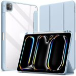 Coque rigide en cristal pour ipad pro 11 gen. 5 2024 (bleu)