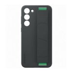 Samsung - coque en silicone avec lanire pour galaxy s23 + 5g noir - noir