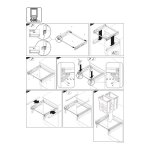 Corbeilles � linge pour tiroir extractible - pour caisson de largeur : 600 mm - gollinucci