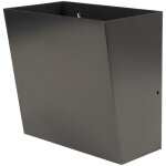 Corbeille  papier pour servante d'atelier vide, anthracite, 302 x 302 x 150 mm, accessoires servante ...