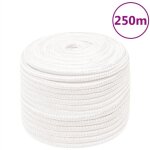 The living store corde de bateau blanc complet 14 mm 250 m polypropylne - corde de bateau - corde nautique ...