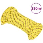 The living store corde de bateau jaune 3 mm 250 m polypropylne - corde de bateau - corde nautique - ...