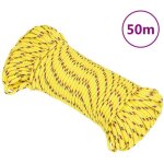 The living store corde de bateau jaune 4 mm 50 m polypropylène - corde de bateau - corde nautique - polypropyl ... The living store corde de bateau jaune 4 mm 50 m polypropylène - corde de bateau - corde nautique - polypropyl ...