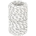 The living store corde de bateau tress blanc 2 mmx25 m polyester - corde marine - corde polyester - ...