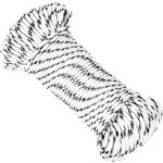 The living store corde de bateau tress blanc 3 mmx25 m polyester - corde marine - corde polyester - ...