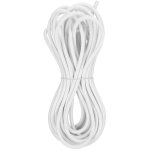 Corde �lastique ronde � forte �lasticit� 6mm 10m / 32. 8ft couture accessoires de bricolage blanc (1 ...