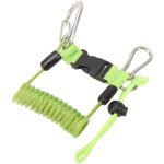 Corde de plong�e en acier inoxydable flexible anti - perte pour appareil photo de plong�e, crochet de ...