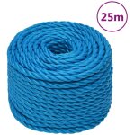 Corde de travail bleu 14 mm 25 m polypropyl�ne