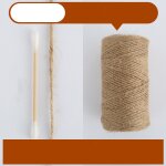 La cordeline ficelle jute naturel 3. 0mm 200m pour le jardinage, bricolage, activits manuelles (corde ...