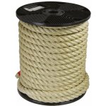 Corderies tournonaises - cordage polypropyl�ne couleur 4 torons 18 x 27 havane 4518